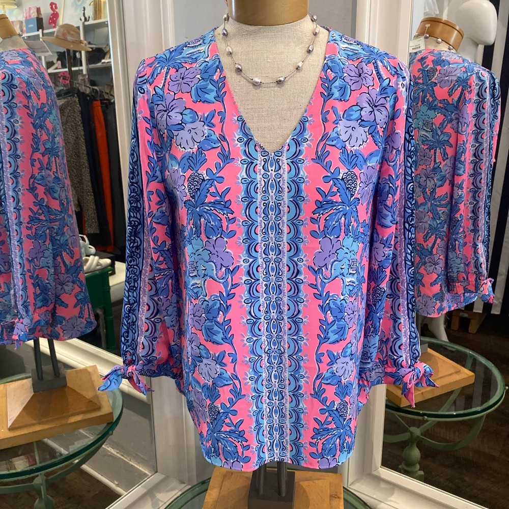 Lilly Pulitzer Pamala blouse size XS